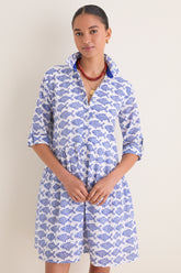 Blue Coi Deauville Short Dress