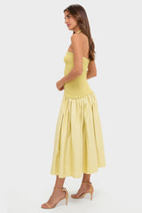 Pistachio Cannes Midi Dress