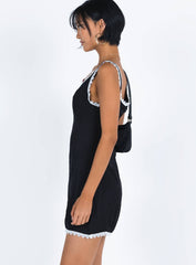 Fyfe Mini Dress Dusty Black