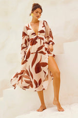 All Time Fave Midi Dress - Wine