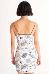 Fantasy Tattoos Milkmaid Mini Dress