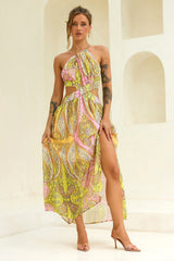 Havana Bloom Maxi Dress - Yellow Multi