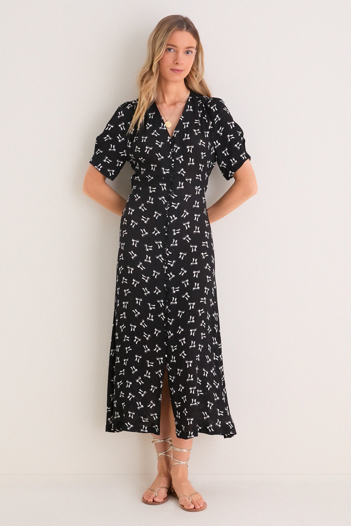 Vintage Bows Tuxedo Luciya Antique Dress