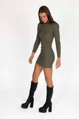 Olive 90's Sweater Dress