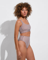 Hi Hi Bottom - Mini Splash Stripe Vertical: Tiki / Holiday